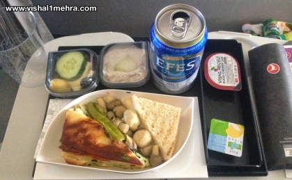 Turkish Airlines Economy Breakfast Meal