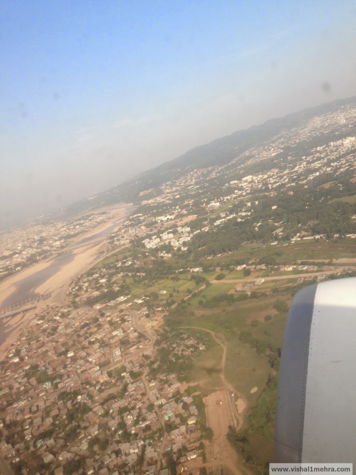 Jammu Airport Takeoff - View