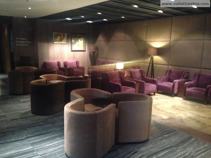 Plaza Premium Lounge Delhi -  Sofa Seating